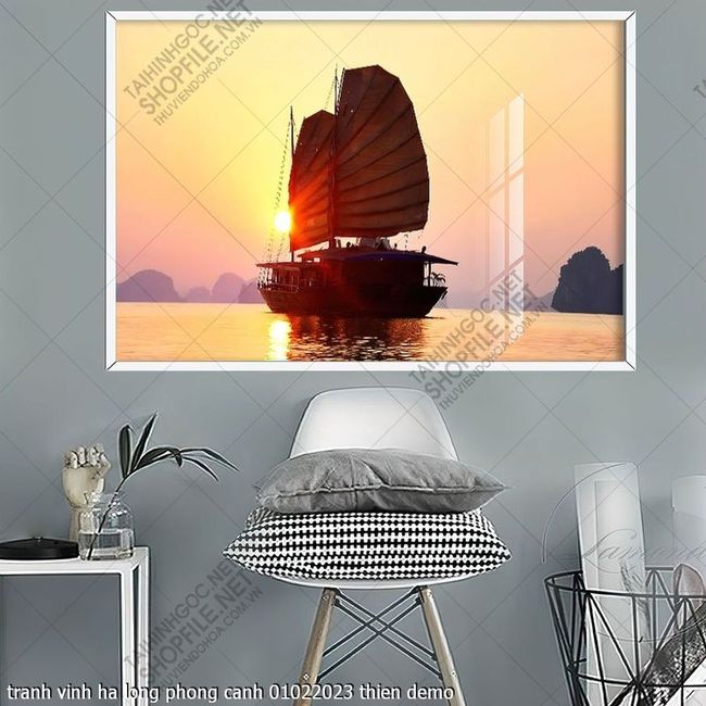 tranh vinh ha long phong canh 01022023 thien